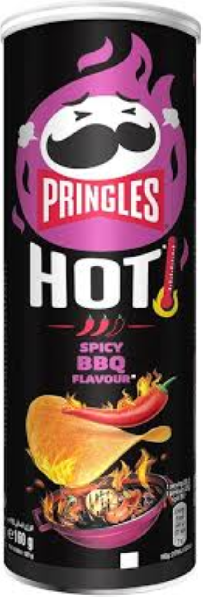 PRINGLES SIZZLIN SPICY BBQ 160G